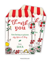 Italian Party Favor Tags