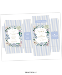 Bridgerton Tea Box and Tea Bag Envelopes