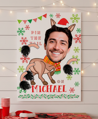 Christmas Pin The Tail On The Donkey
