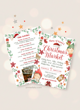 Editable Christmas Market Flyer Template