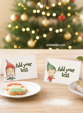 Editable Folded Cards Template