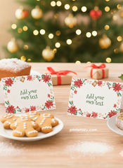 Editable Table Tent Cards Template