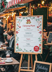 Editable Menu Template