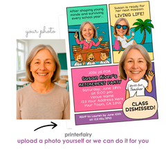 Teacher Retirement Invitation