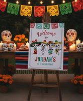 Dia de los Muertos Welcome Sign