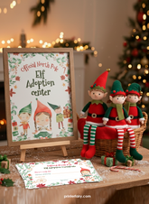 Elf Adoption Printable Set