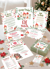 Elf Girl Printable Bundle