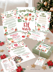 Christmas Elf Printable Bundle