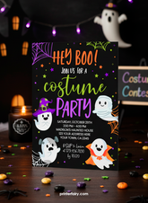 Halloween Costume Party Invitation