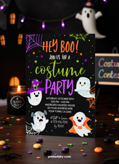 Halloween Costume Party Invitation