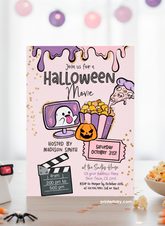 Fright Night Movie Party Invitation