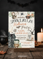 Spooktacular Halloween Party Invitation