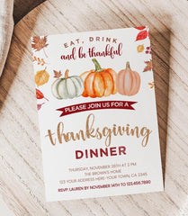 Thanksgiving Dinner Printable Bundle