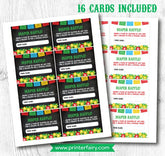 Fiesta Diaper Raffle Tickets, Baby Shower Game (Instant Download)
