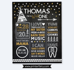 Matching Birthday Board - Milestone Board