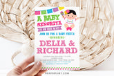 Fiesta Baby Shower Invitation, Little Señorita, Editable (Instant Download)