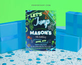 Jump and Bounce House Birthday Invitation – Editable Party Invite (Digital)