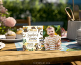 Cowgirl "Two Wild" Birthday Invitation with Photo (Instant Download)