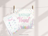 Mermaid Scavenger Hunt Game, Under the Sea Party (Digital Download)