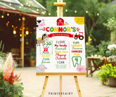 Farm First Birthday Milestone Board, Barnyard Animals Sign (Editable Digital)