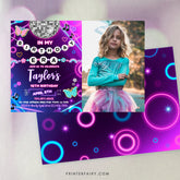 My Birthday Era Invitation Template, Photo, Music Party (INSTANT DOWNLOAD)