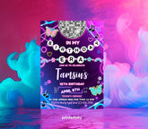 My Birthday Era Invitation, Music Party, Friendship Bracelet Theme (INSTANT DOWNLOAD)
