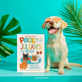 Pet Pool Pawty Invitation, Editable Summer Birthday (Instant Download)