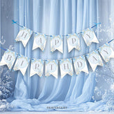 Cinderella Birthday Banner, Editable Princess Party Decor (Instant Download)
