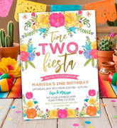 Fiesta Cinco de Mayo Birthday Invitation Editable for any age Template, Instant Download
