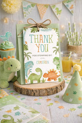 Dinosaur Favor Tags EDITABLE Template, Instant Download