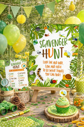 Bugs Scavenger Hunt Game Editable Template (Instant Download)