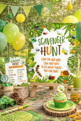 Bugs Scavenger Hunt Game Editable Template (Instant Download)