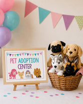 Pet adoption center sign, Instant Download