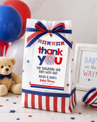 4th of July Baby Shower Editable Party Kit (Digital Download)