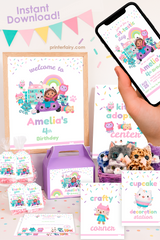 Gabby’s Dollhouse Birthday Party Bundle