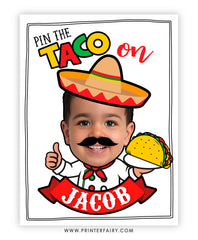 Pin The Taco game