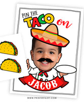 Pin The Taco game