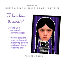 Custom Pin The Thing Game