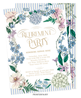 Bridgerton Retirement Party Invite