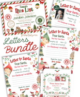 BUNDLE Printable Letters to Santa
