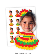 Señorita Lupe Fiesta Toppers with Photo