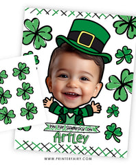 Pin the Shamrock game