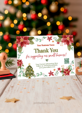 Thank You for Your Purchase Card Template