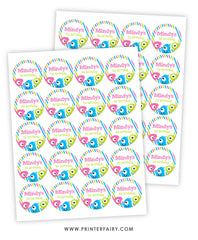 Little Monster Party Toppers
