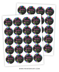 Fiesta Birthday Party Toppers