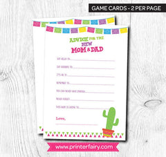 Fiesta Baby Shower Wishes For Baby