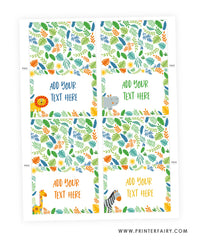 Color Jungle Food Tents