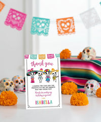 Dia de los Muertos Thanks You Card