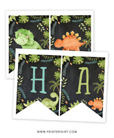 Dinosaur Birthday Banner