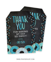 Donut Favor Tag